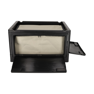 Norlander Krat Met Houten Deksel Koeltas Zwart 29031 4