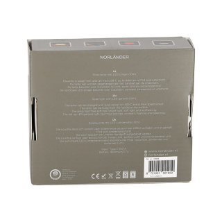 Norlander Solar Lamp Met LED Slinger 28908 6