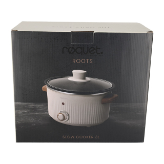 ROQUET Slowcooker 3L Roots Zand 41007 8 ROQUET Slowcooker 3L Roots Zand 41007 8