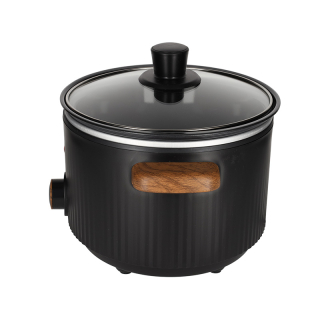 ROQUET Slowcooker 3L Roots Zwart 41006 3