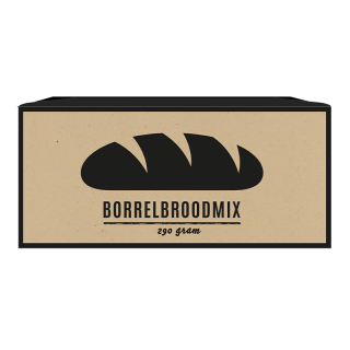 Robuust Borrelbroodmix in papieren bakvorm 9586