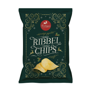 Rudolph Ribbelchips gezouten 9544