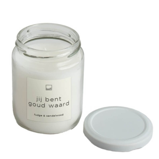 leeff jar candle l jij bent goud waard 1