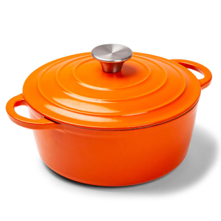 orrefors jernverk geemailleerde braadpan 28l oranje orrefors jernverk geemailleerde braadpan 28l oranje