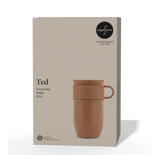 sagaform ted isolatie mok bruin geschenkverpakking sagaform ted isolatie mok bruin geschenkverpakking