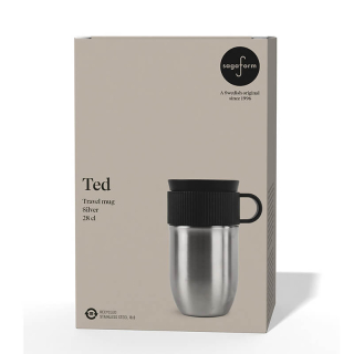 sagaform ted isolatie mok zilver geschenkverpakking sagaform ted isolatie mok zilver geschenkverpakking