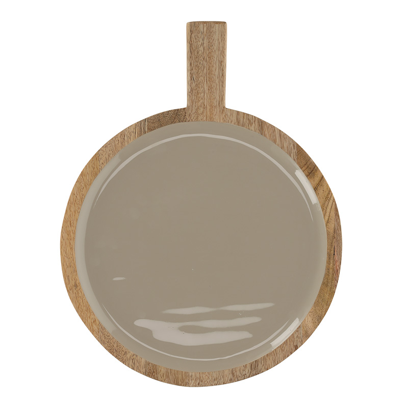 Serveerplank Shiny Rond - JENS Living JENS Living Serveerplank Shiny Rond 25881