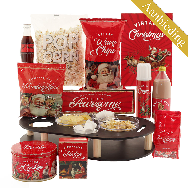 Snacktray - Vintage Christmas Vintage Christmas Snack Tray Aanbieding