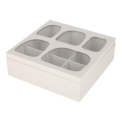 JENS Living Theedoos Senna Large Steengrijs 25763