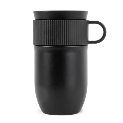 sagaform ted isolatie mok zwart 280ml lekvrij en vaatwasserbestendig