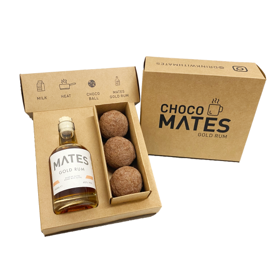 Relatiegeschenk Mates Rum Chocoladeballen 2