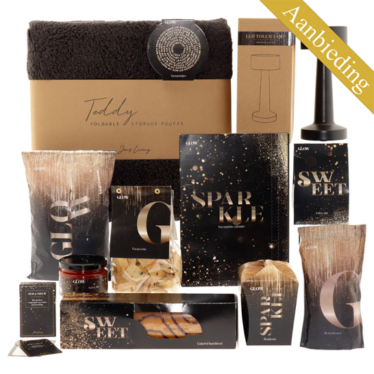 Glow Teddy Poef Led Touch Lamp Aanbieding