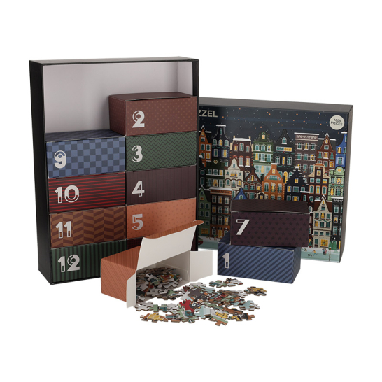 Advent Puzzel Winter In De Stad - JENS Living JENS Living Advent Puzzel Winter In De Stad 25773