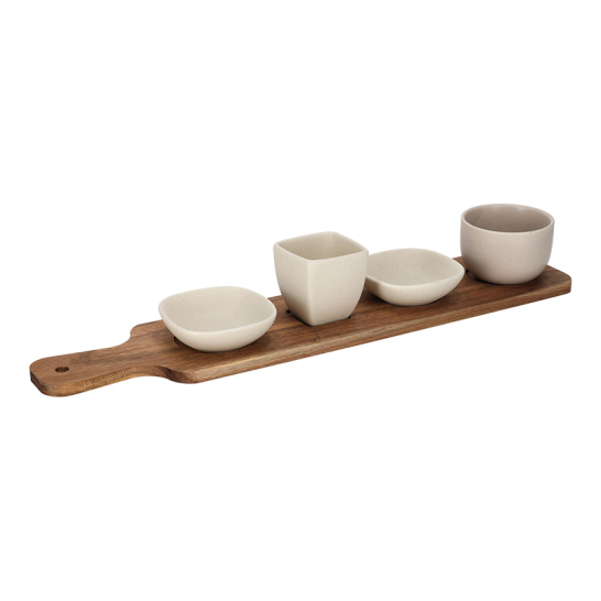 JENS Living Bits Bites Serveerset Faas Wit 25835