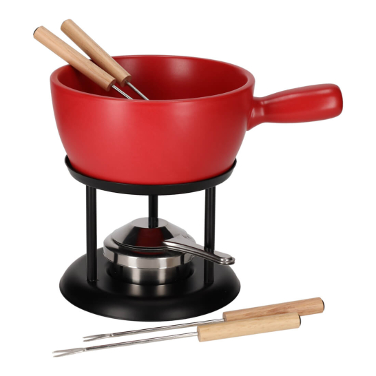 JENS Living Fondue Set Rood Large 25676