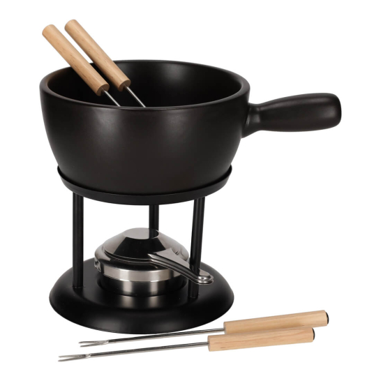 JENS Living Fondue Set Zwart Large 25674