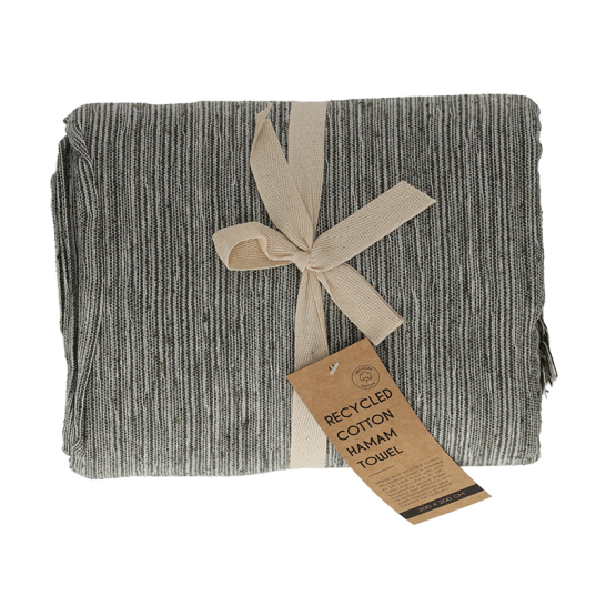 JENS Living Hamamdoek Melange Groen 200x200 25858