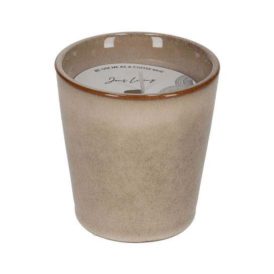 JENS Living Mok Kaars Taupe 25213