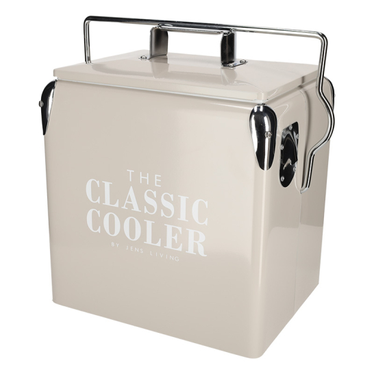 Retro Koelbox Taupe - JENS Living JENS Living Retro Koelbox Taupe 25839