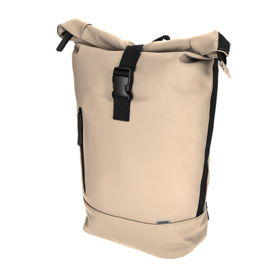 Norlander Dull PU Rol Rugtas Eco Lining Taupe 29044