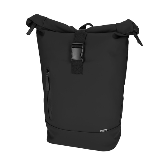 Norlander Dull PU Rol Rugtas Eco Lining Zwart 29061