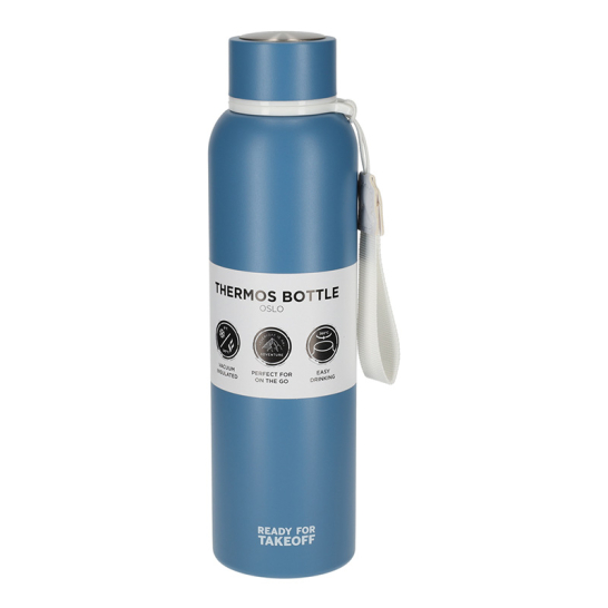 Norlander Thermosfles Oslo 800 ML Blauw 28931