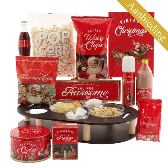 Vintage Christmas Snack Tray Aanbieding