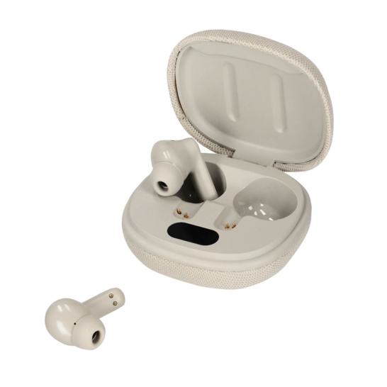 brainz anc enc earbuds cody taupe 38667