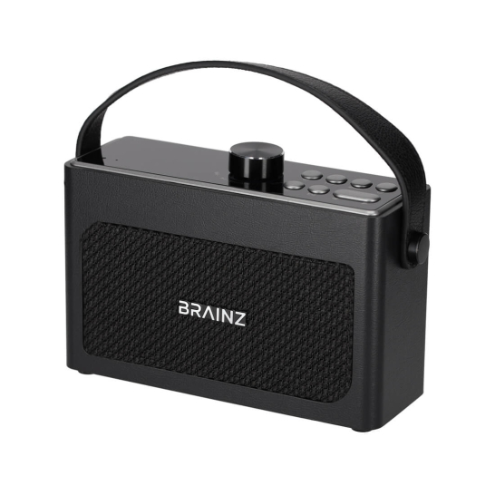 brainz retro clock speaker wit 38647