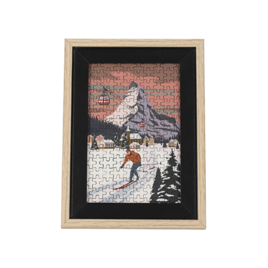 jens living fotolijst met puzzel winter 13138