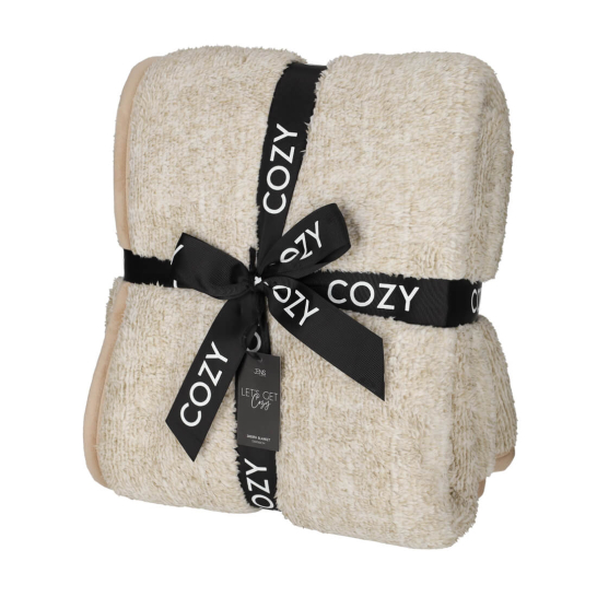 jens living sherpa plaid taupe 25480