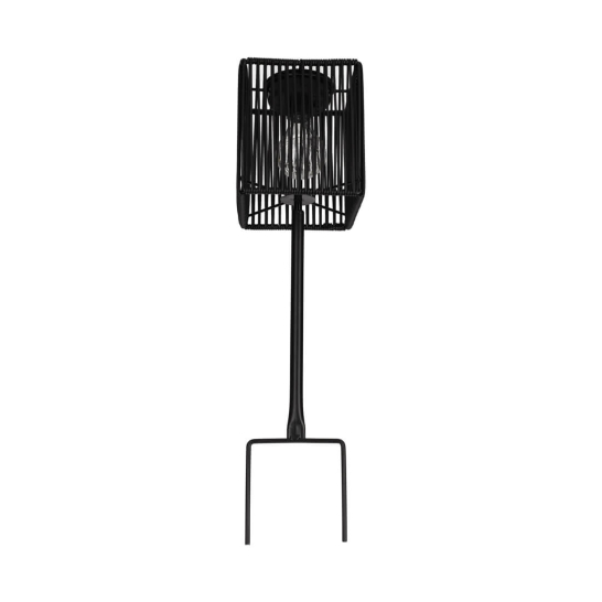 jens living solar lantaarn cube zwart 25635