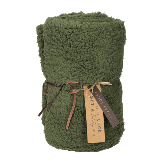 jens living teddy plaid groen 25481