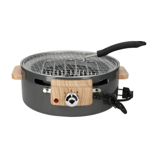 norlander hybride bbq grijs 29009
