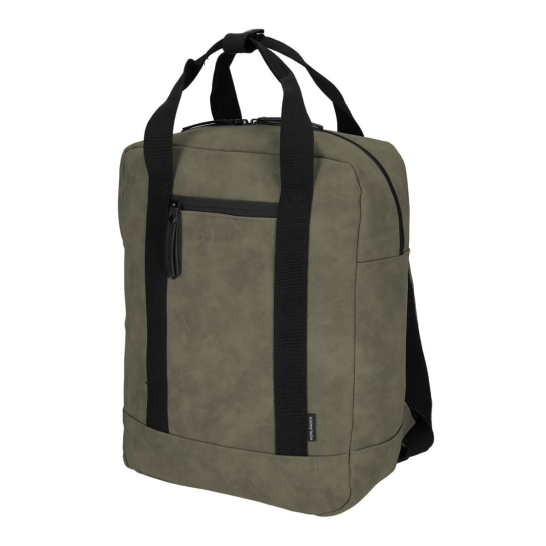 norlander nubuck rugtas groen 28944