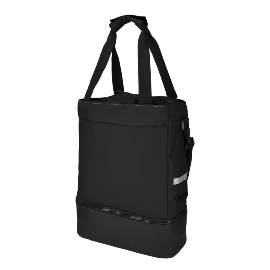 norlander s g fiets shopper met koelvak rpet zwart 28971