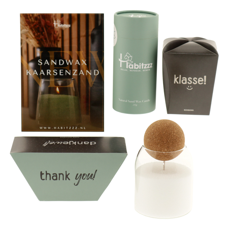 SandWax Kaarsenzand - Thank You Thank You SandWax Kaarsenzand