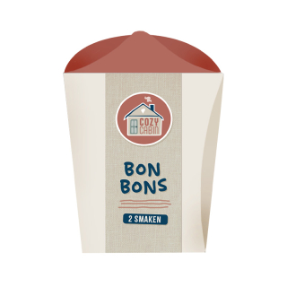 Cozy cabin Bonbons giftbox 3 smaken 9603