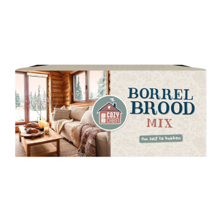 Cozy cabin Borrelbroodmix in papieren bakvorm 9611
