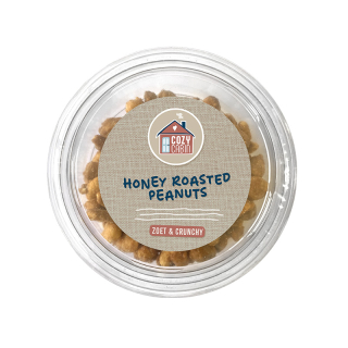 Cozy cabin Honey roasted peanuts in cup 9615