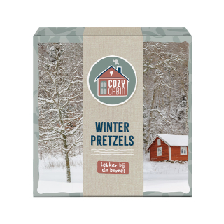 Cozy cabin Winter pretzels 9618