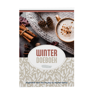 Cozy cabin Winters doeboek 9621