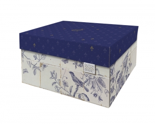 Dutch Design Storage Box in Royal Dutch