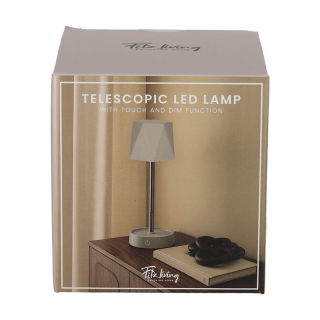FITZ Living Telescopische LED Lamp Taupe 93012 5 FITZ Living Telescopische LED Lamp Taupe 93012 5