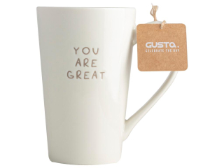 GUSTA Mok XXL 450ml You Are Great 1