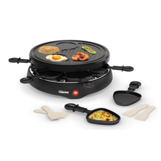 Gourmetstel Raclette Bakplaat 6 personen Tristar 1