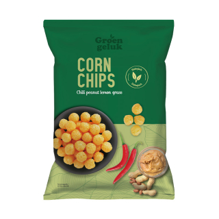 Groen Geluk BIO Corn chips chili peanut lemon grass 9753