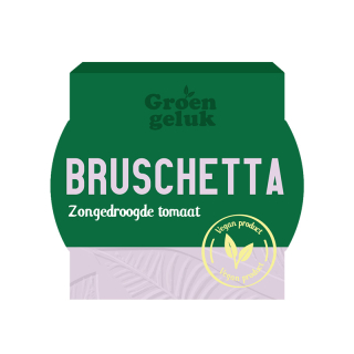 Groen Geluk Bruschetta zongedroogde tomaat 9757