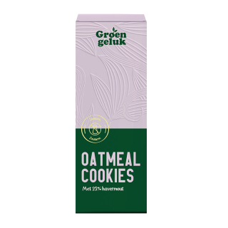 Groen Geluk Oatmeal cookies 9748