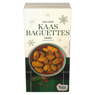 Happy Holidays Goudse kaas baguettes 10052 Happy Holidays Goudse kaas baguettes 10052